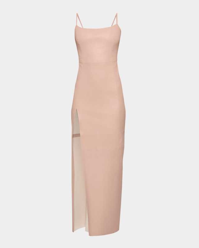 Aphrodite Stretch Leather Dress